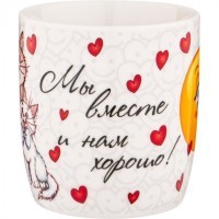 Кружка &quot;смайл&quot;, 380 мл. Lefard (260-557)