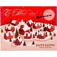 Салфетка &quot;новогодняя&quot; овал 60*120 см SANTALINO (829-128)