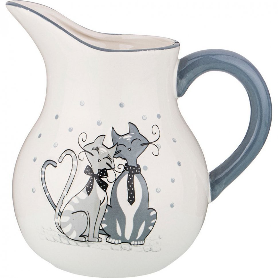 Кувшин "ля мур" 1250 мл. 18,5*14 см. высота=18,5 см. Agness (490-416)