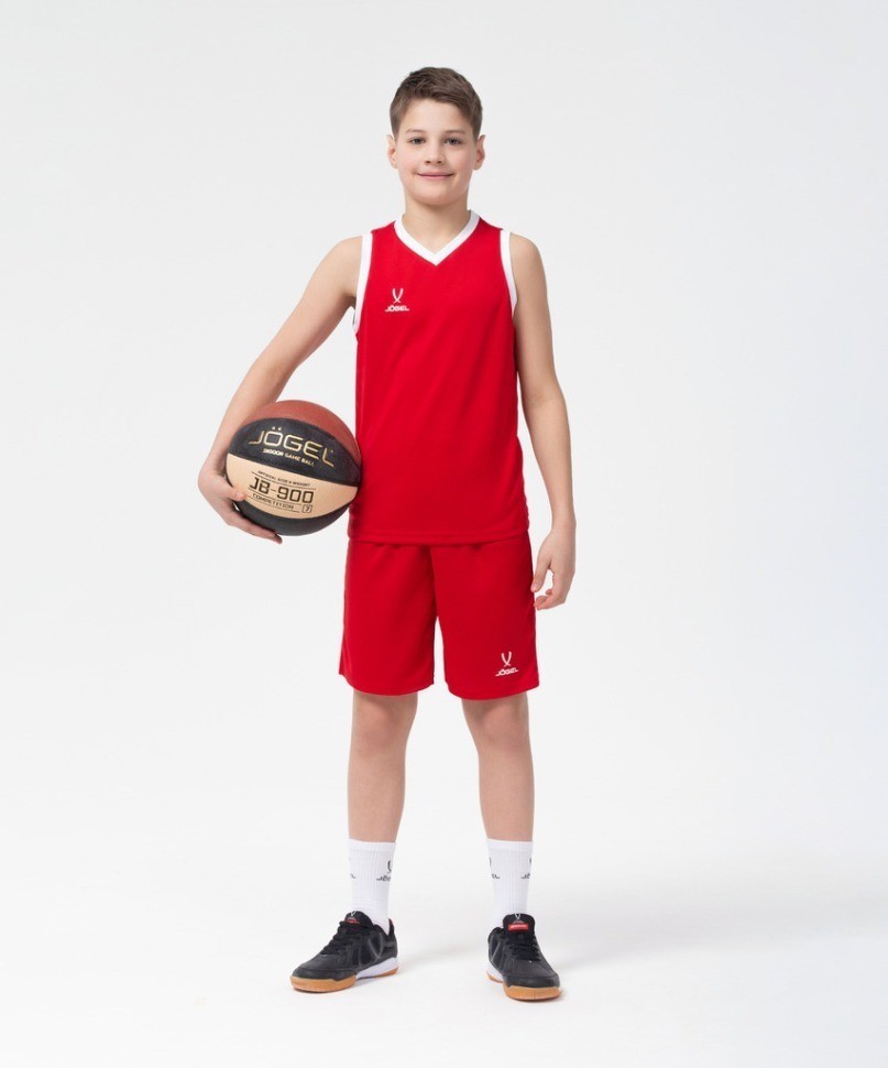 Майка баскетбольная Camp Basic, красный, детский (1619458)
