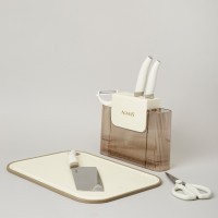 Набор кухонных предметов 7шт цвет айвори Agness (671-029)