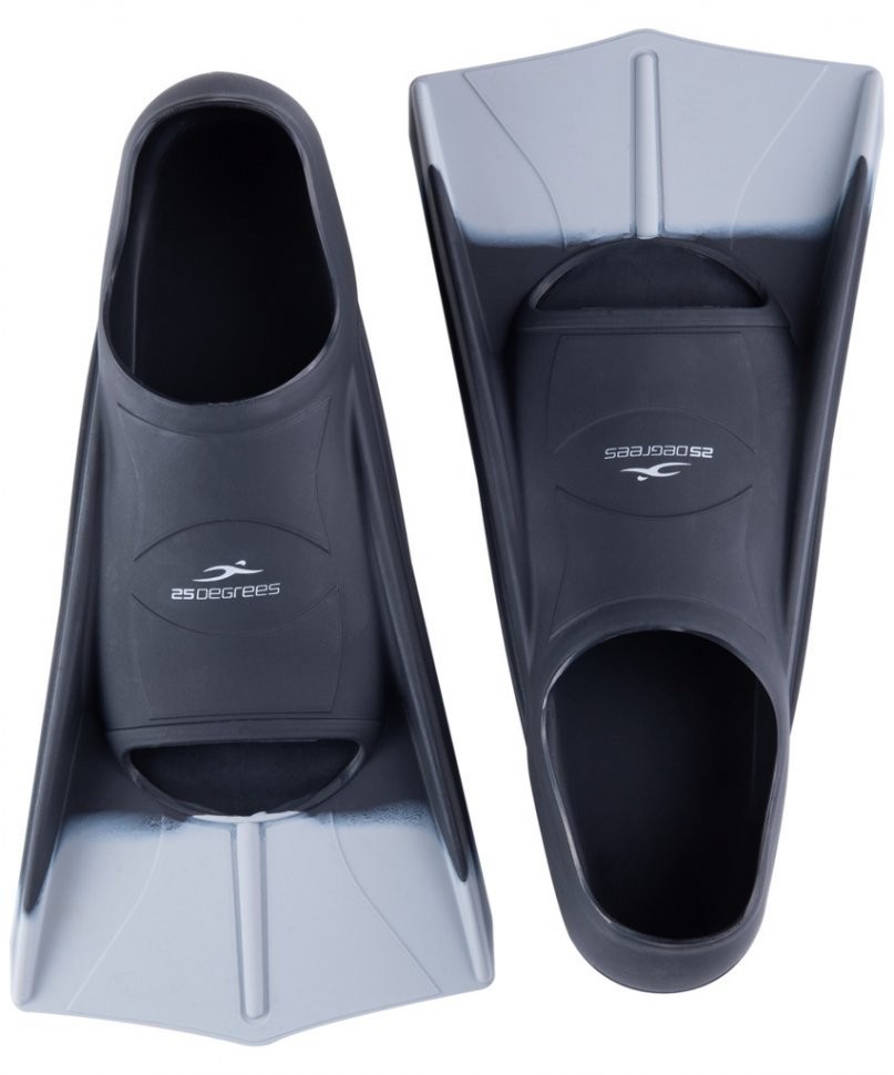 Ласты тренировочные 25DEGREES Pooljet Black/Grey, XXS (2107239)