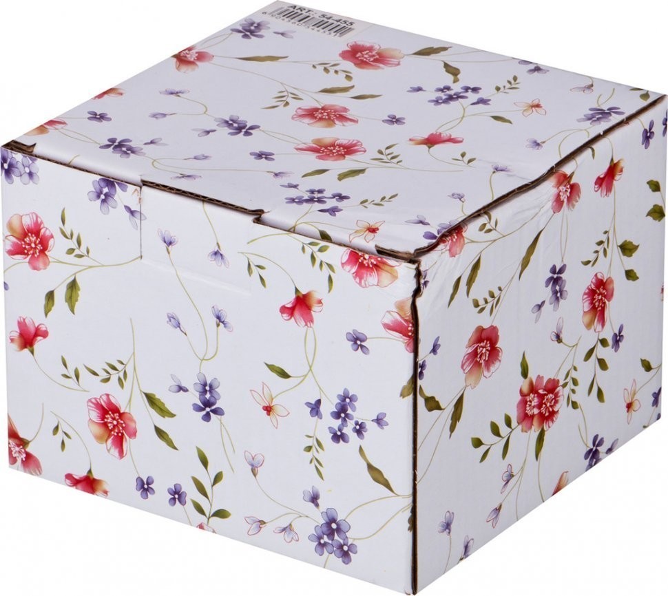 Сахарница "корейская роза" 12*12*13.5см 470мл Lefard (54-456)