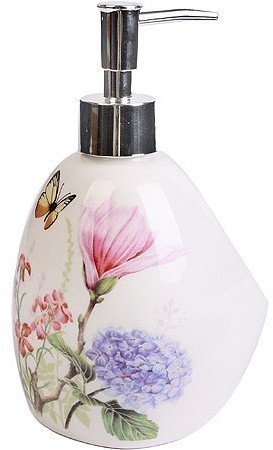 Дозатор для мыла 450 мл "Цветы" LR (х36) " (27749)