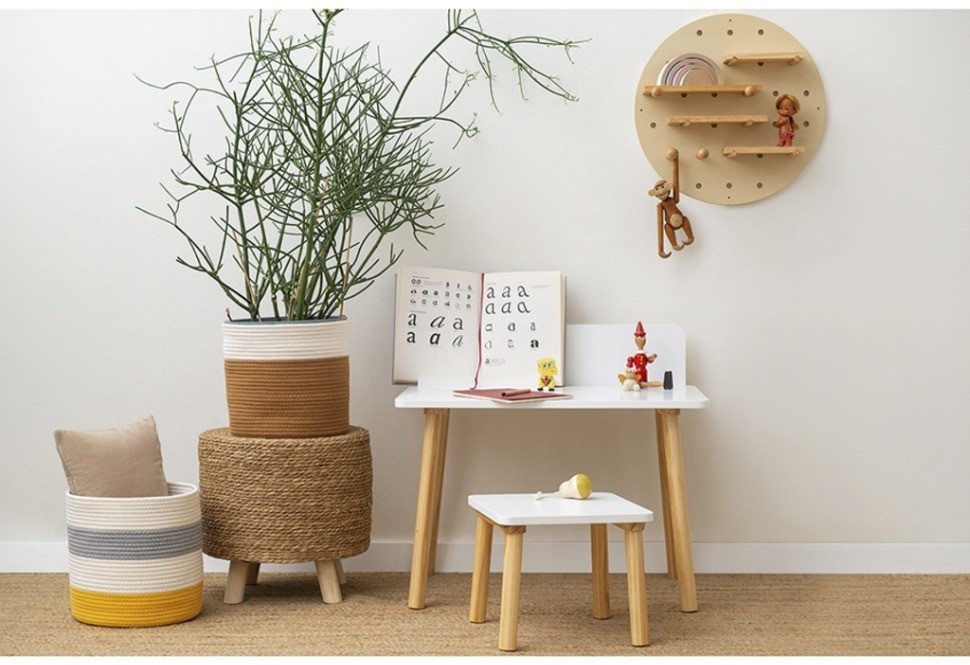 Пегборд shely, D50 см, светлое дерево (74819)