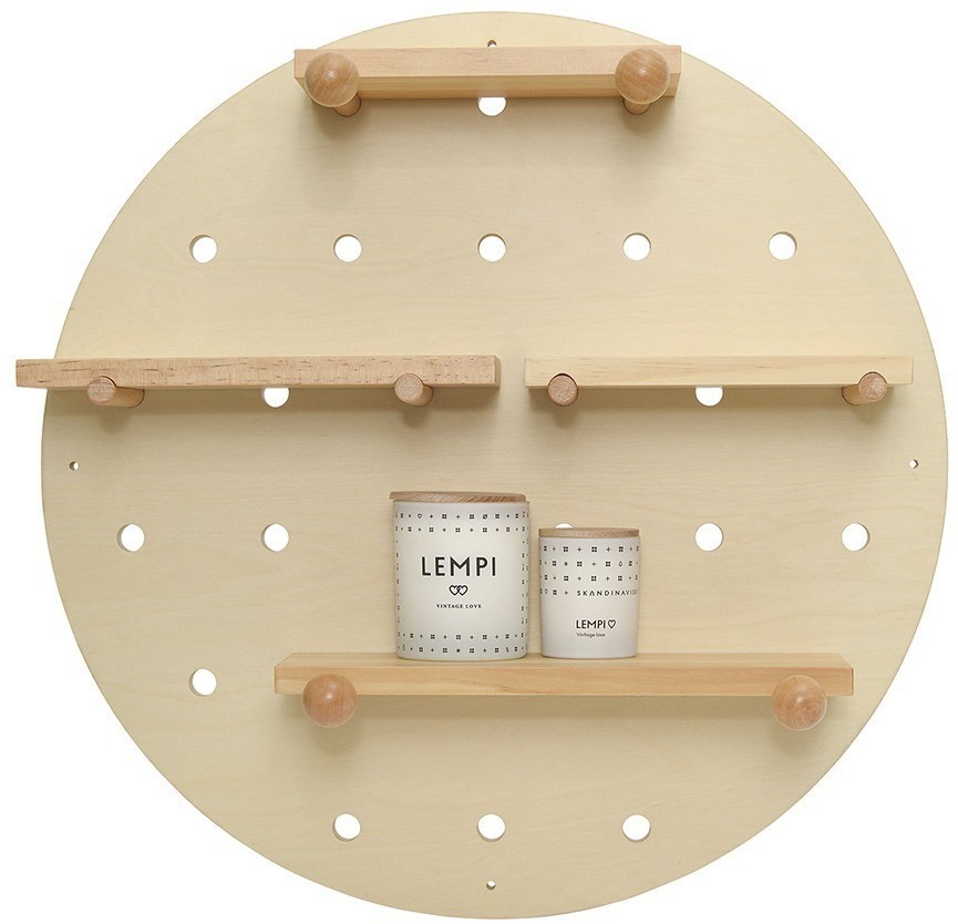 Пегборд shely, D50 см, светлое дерево (74819)