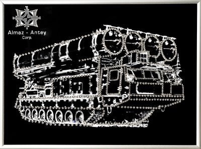 Картина Антей с кристаллами Swarovski (2318)