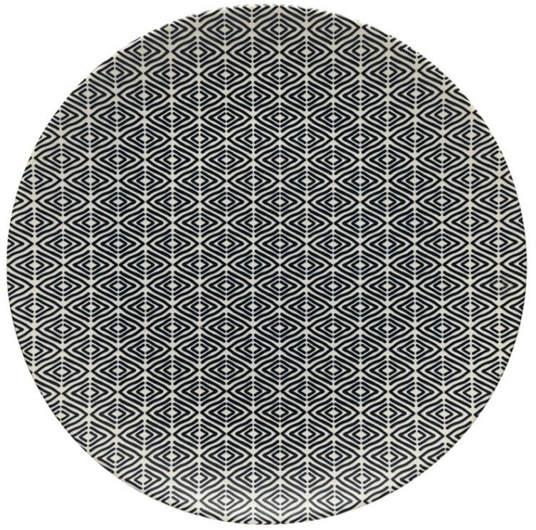 Тарелка COP271-DIA(COP271-00720B), 27 см, керамика, DIAMOND WEAVE, Costa Nova