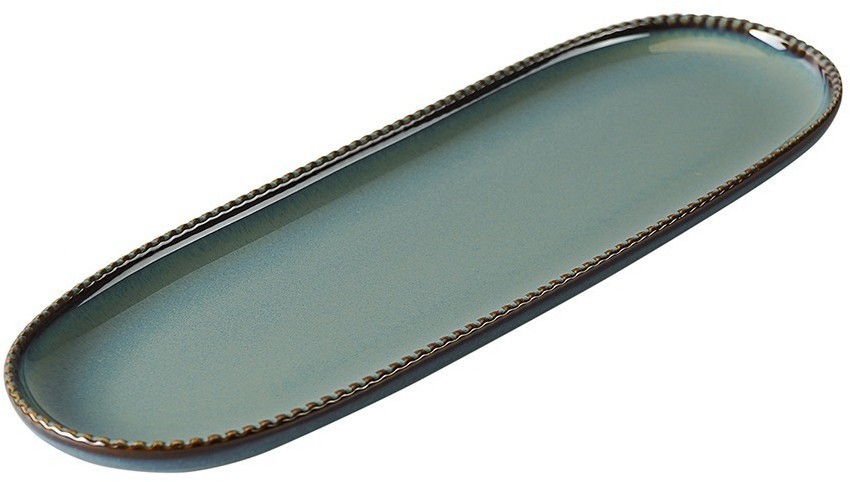 Овальное блюдо темно-серого цвета из коллекции kitchen spirit (75374)