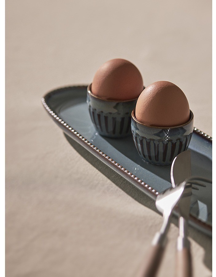 Овальное блюдо темно-серого цвета из коллекции kitchen spirit (75374)