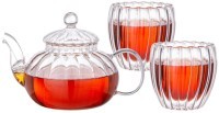 Набор чайник 600мл и 2 кружки 250мл Agness (887-261)