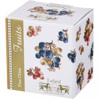 Кружка lefard &quot;фрукты&quot; 350 мл Lefard (104-814)