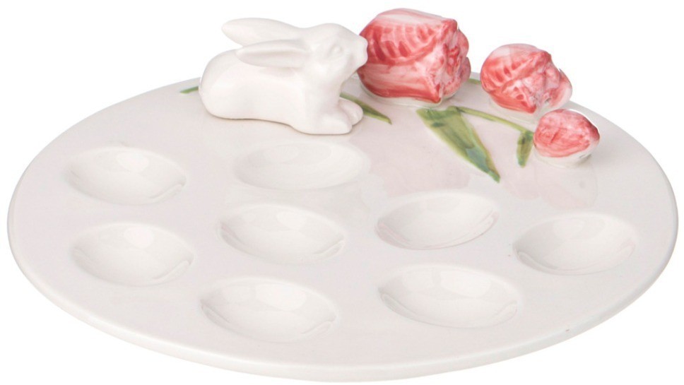 Блюдо для 8 яиц lefard "sunday" 20 см (151-211)