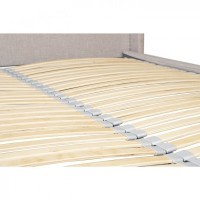 Кровать Michelle без под.мех. серый Era05+Mav15 183*230*99см (TT-00006342)