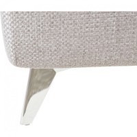 Кровать Michelle без под.мех. серый Era05+Mav15 183*230*99см (TT-00006342)