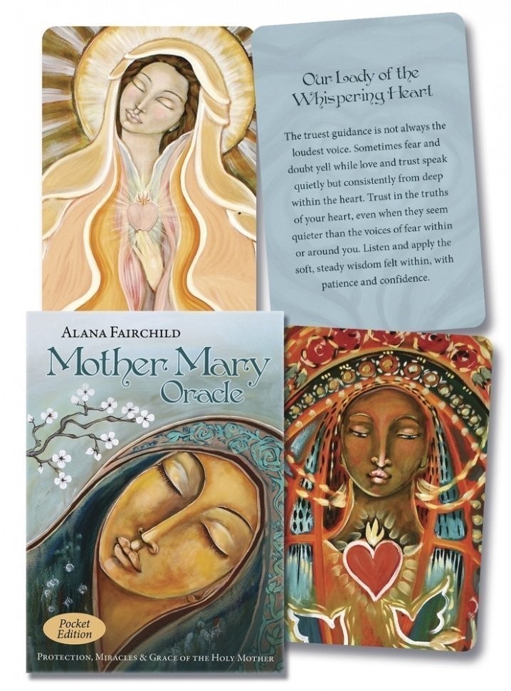 Карты Таро "Mother Mary Oracle - Pocket Edition" Blue Angel / Оракул Матери Марии - Карманное издание (46444)
