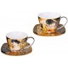 Чайный набор lefard "art collection" (г. климт) на 2 пер. 4 пр. 250 мл (104-1017)