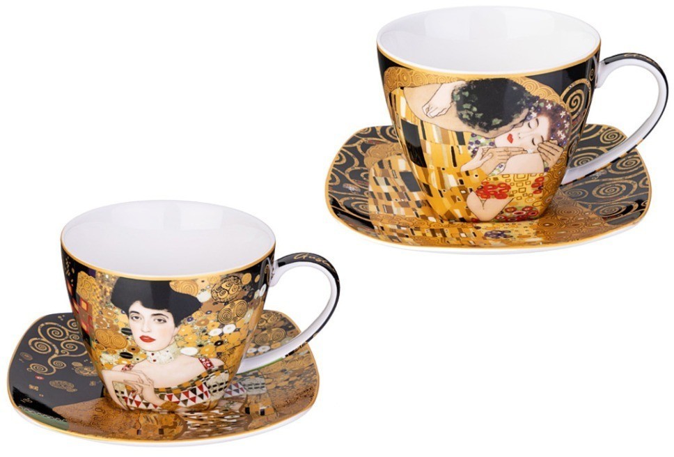 Чайный набор lefard "art collection" (г. климт) на 2 пер. 4 пр. 250 мл (104-1017)