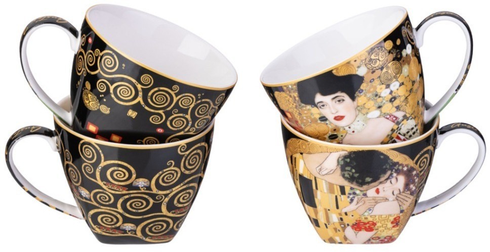 Чайный набор lefard "art collection" (г. климт) на 2 пер. 4 пр. 250 мл (104-1017)