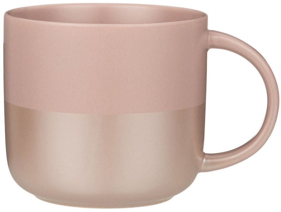 Кружка bronco "velour" 440 мл лиловая (407-139)