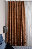 Портьера Bromley оранжевый 275*260 (TT-00012877)