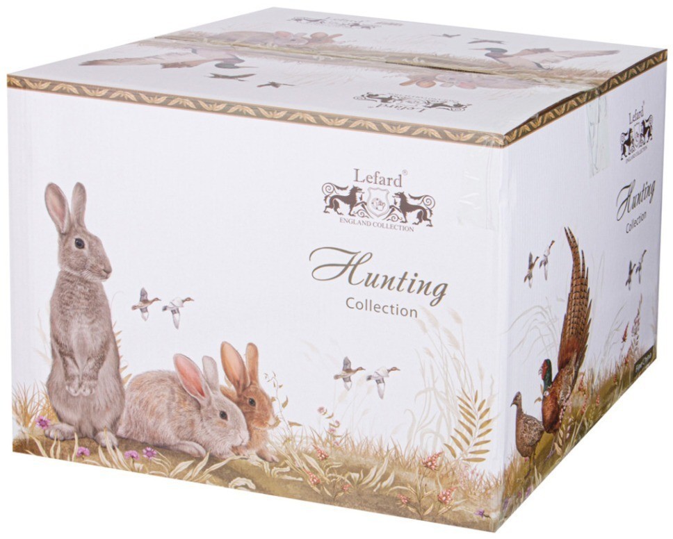 Сервиз столовый lefard "охота" на 6 пер. 23 пр. (590-518)