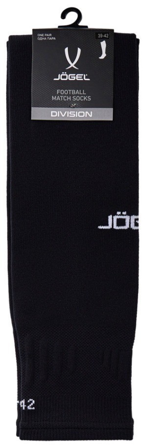 Гольфы футбольные JOGEL MATCH FOOTLESS SOCKS, черный (2117247)