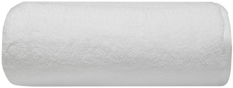 Полотенце Соло хлопок белое 100*150 (TT-00015176)