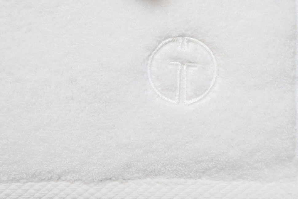 Полотенце Соло хлопок белое 100*150 (TT-00015176)