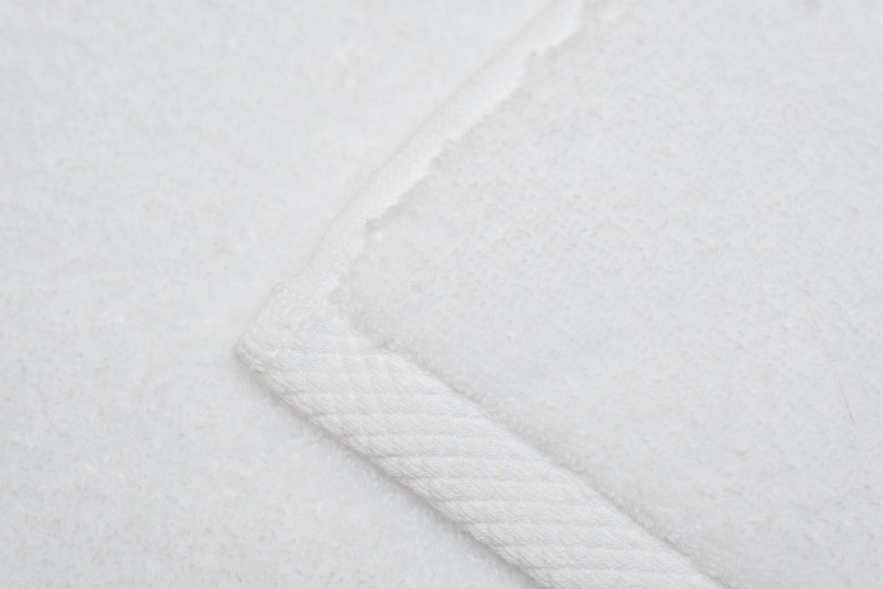 Полотенце Соло хлопок белое 100*150 (TT-00015176)