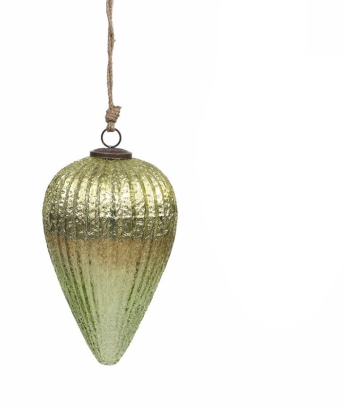 Новогодняя игрушка TD-008A, стекло, light green, ROOMERS FURNITURE