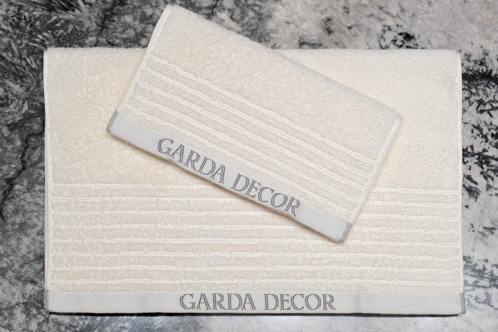 Полотенце Стелла кремовое 50*90 (TT-00012111)