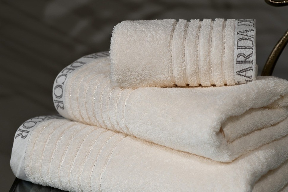 Полотенце Стелла кремовое 50*90 (TT-00012111)