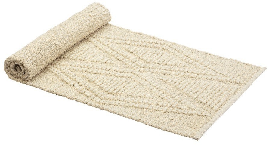 Ковер из шерсти и переработанного хлопка shillong из коллекции ethnic, 70x160см (76056)