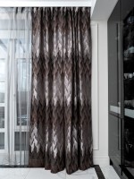 Тюль ROMA  серый  275*320см (TT-00011071)