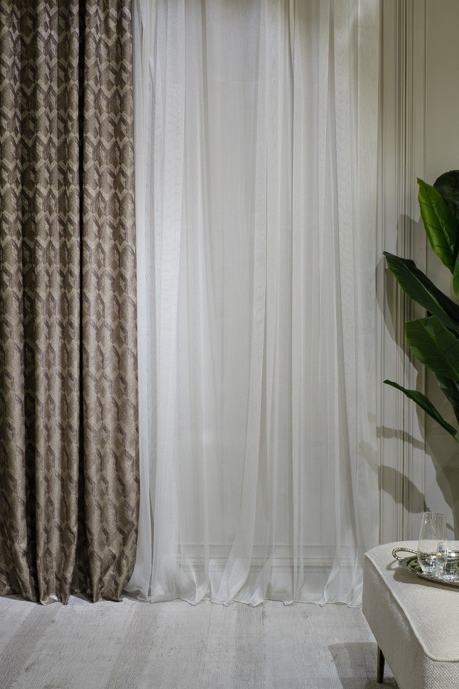 Тюль ROMA  серый  275*320см (TT-00011071)