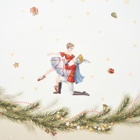 Скатерть круглая  &quot;щелкунчик&quot; ,220см бежевый 100% хлопок , твил Lefard (850-757-26)