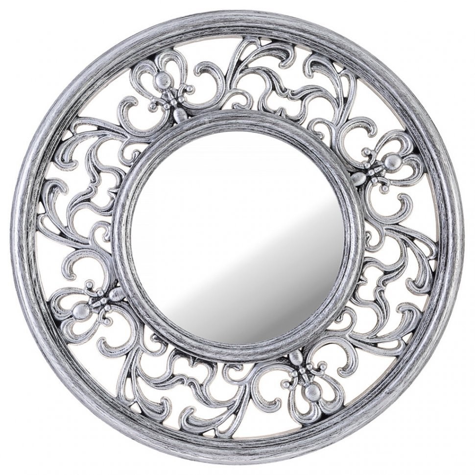 Зеркало настенное "italian style" 31 см цвет: серебро Lefard (220-408)