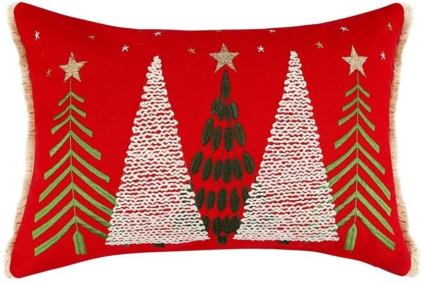 Чехол на подушку icy forest из коллекции new year essential, 30х45 см (79795)