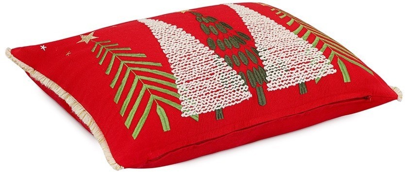 Чехол на подушку icy forest из коллекции new year essential, 30х45 см (79795)