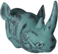 Голова носорога 4430, металл, mixed, ROOMERS FURNITURE