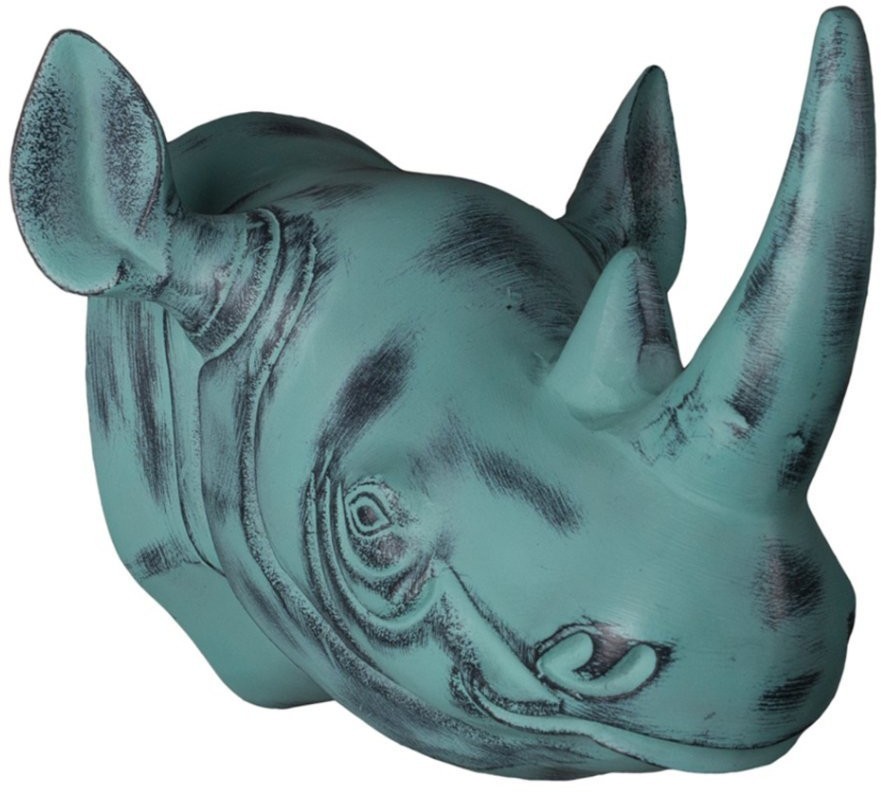 Голова носорога 4430, металл, mixed, ROOMERS FURNITURE