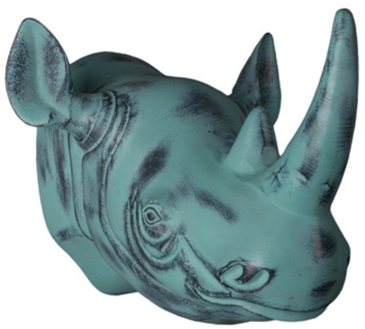 Голова носорога 4430, металл, mixed, ROOMERS FURNITURE