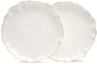 Набор тарелок закусочных lefard &quot;charm&quot; 2 шт. 20*3 см (с золотой линией) (779-362)
