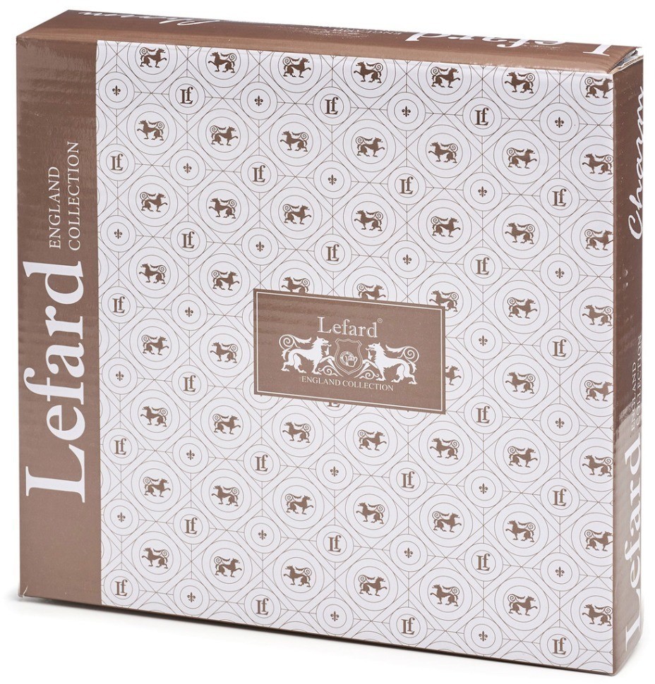 Набор тарелок закусочных lefard "charm" 2 шт. 20*3 см (с золотой линией) (779-362)