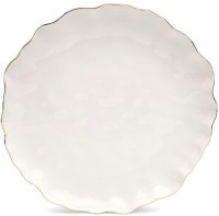 Набор тарелок закусочных lefard &quot;charm&quot; 2 шт. 20*3 см (с золотой линией) (779-362)