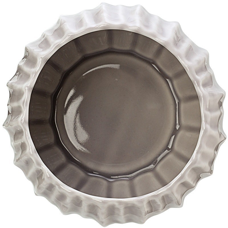 Набор из 2 салатников actinia серого цвета из коллекции sea treasures, 640 мл (78786)