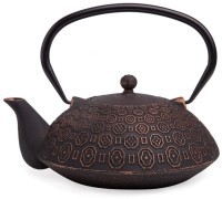 Заварочный чайник чугунный с эмалированным покрытием внутри 1200 мл Lefard (734-1009)