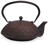 Заварочный чайник чугунный с эмалированным покрытием внутри 1200 мл Lefard (734-1009)