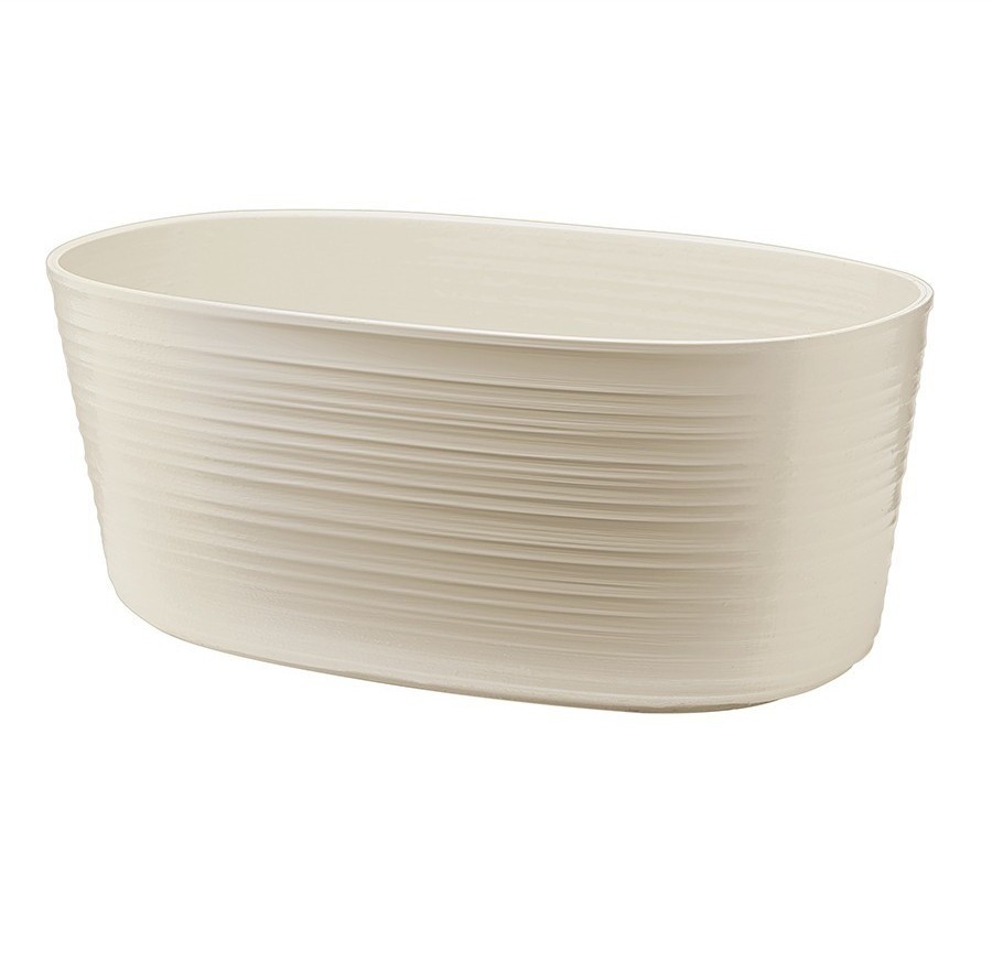 Кашпо для комнатных растений малое tierra, бежевое (75510)